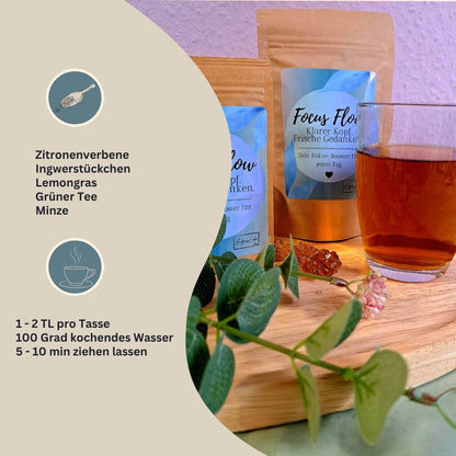 Focus Flow Tee – Klarer Kopf & Konzentration Mini (12 g)