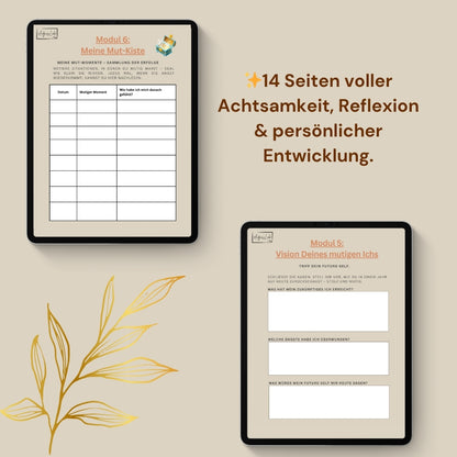 Selbstcoaching-Workbook „Angst als Kompass“ – Finde Mut, Klarheit & innere Stärke PDF (digital)