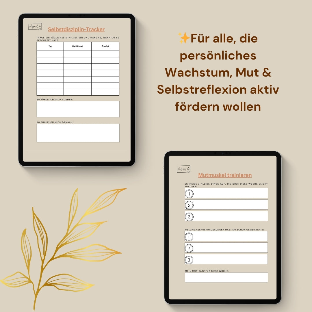 Raus aus der Komfortzone – Selbstcoaching-Workbook PDF (digital)