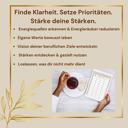 Berufliche Klarheit finden – Reflexions-Workbook PDF (digital)