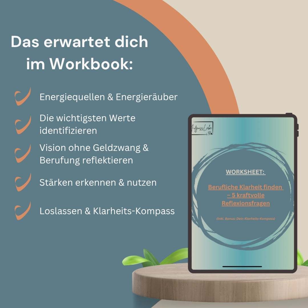 Berufliche Klarheit finden – Reflexions-Workbook PDF (digital)